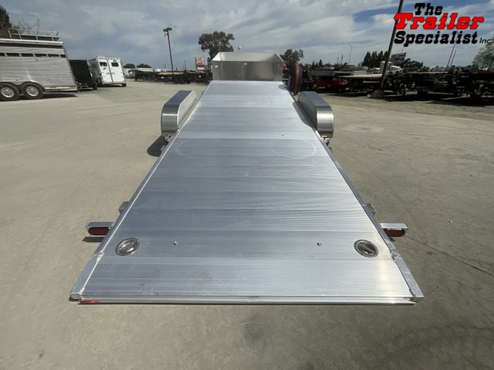 New 2026 Aluma 8220H-ANV-TILT-TA-EL 7FT X 20FT 9.9K GVW Tilt Trailer