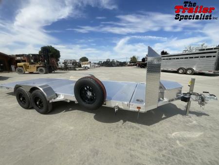 New 2026 Aluma 8220H-ANV-TILT-TA-EL 7FT X 20FT 9.9K GVW Tilt Trailer