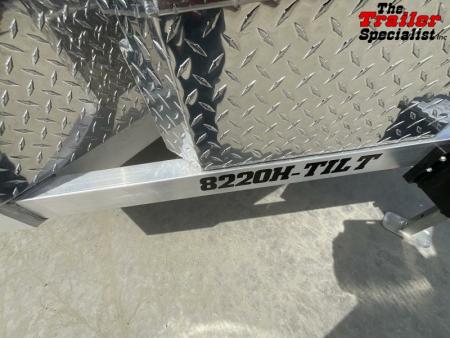 New 2026 Aluma 8220H-ANV-TILT-TA-EL 7FT X 20FT 9.9K GVW Tilt Trailer