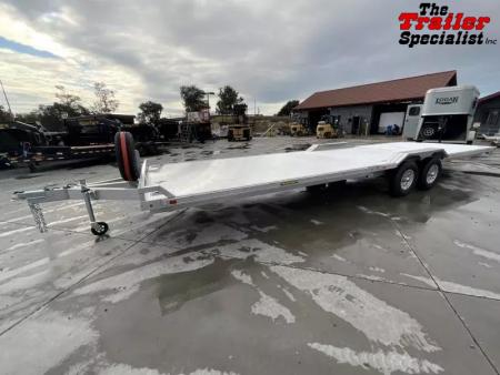New 2026 Aluma WB28H-TA-EL-DOF-R-RR 8FT X 28FT 9990 GVW Equipment Trailer