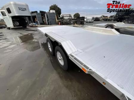New 2026 Aluma WB28H-TA-EL-DOF-R-RR 8FT X 28FT 9990 GVW Equipment Trailer