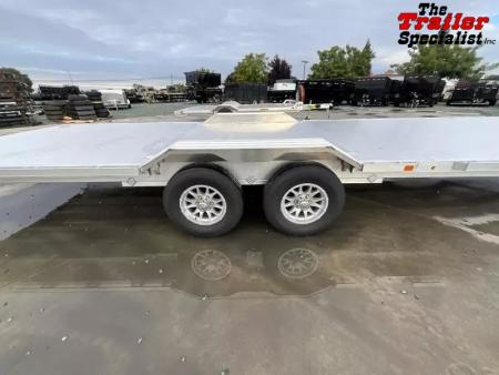 New 2026 Aluma WB28H-TA-EL-DOF-R-RR 8FT X 28FT 9990 GVW Equipment Trailer