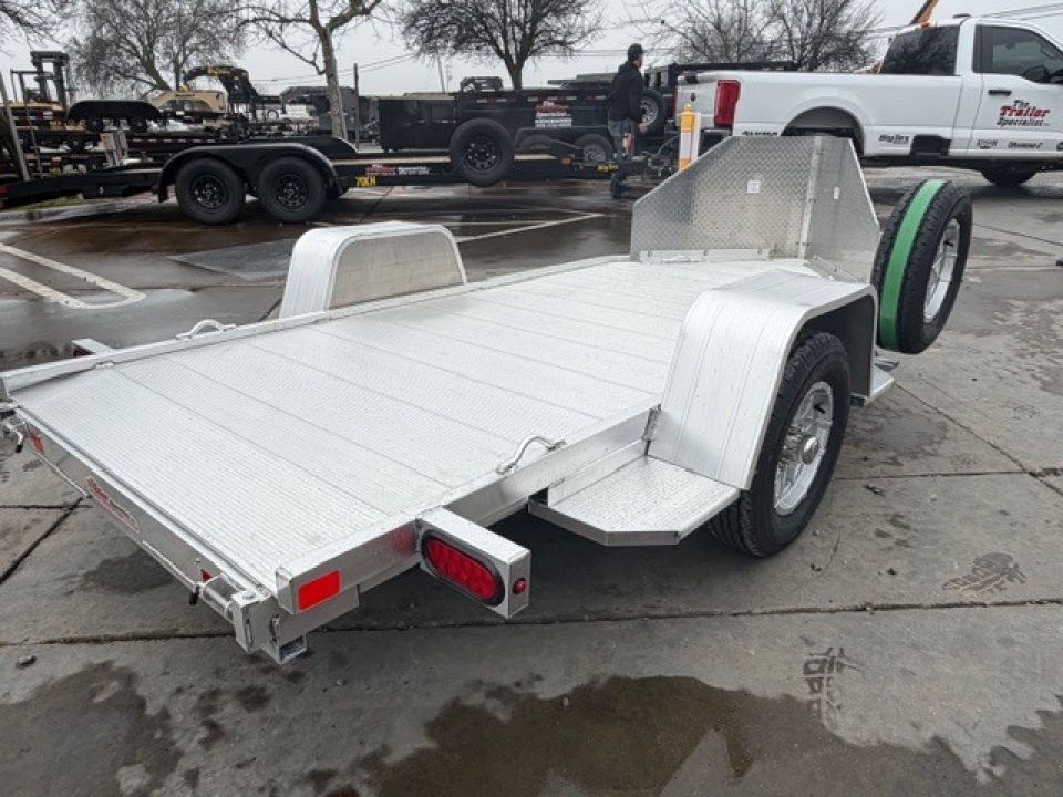 New 2026 Aluma MC10S-R 4.5FT X 11.5FT 2K GVW Motorcycle Trailer
