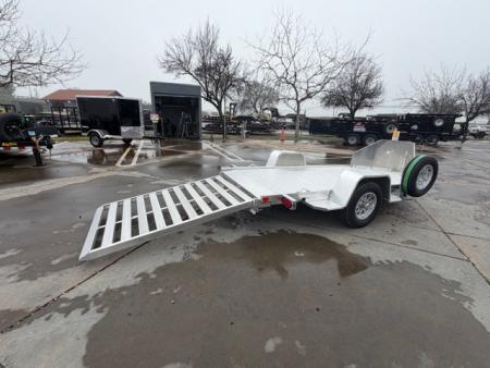 New 2026 Aluma MC10S-R 4.5FT X 11.5FT 2K GVW Motorcycle Trailer