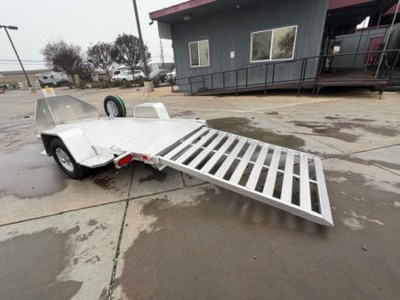 New 2026 Aluma MC10S-R 4.5FT X 11.5FT 2K GVW Motorcycle Trailer