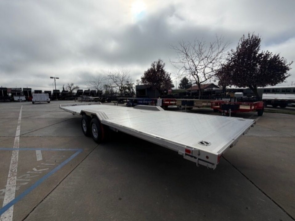 New 2027 Aluma WB28H-TA-EL-DOF-R-RR 8FT X 28FT 9990 GVW Utility Trailer