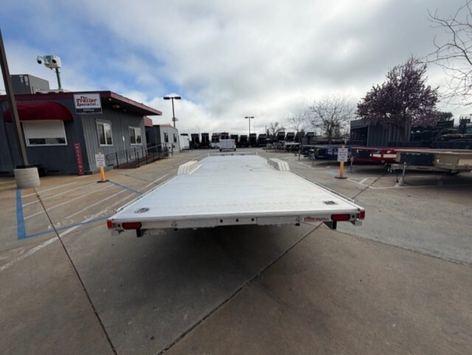 New 2027 Aluma WB28H-TA-EL-DOF-R-RR 8FT X 28FT 9990 GVW Utility Trailer