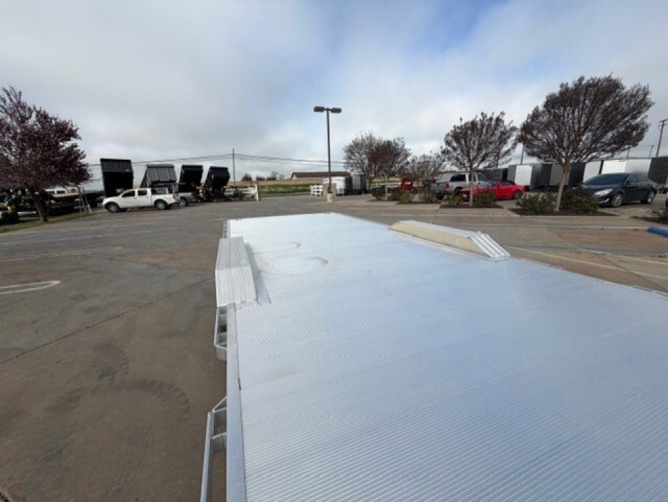 New 2027 Aluma WB28H-TA-EL-DOF-R-RR 8FT X 28FT 9990 GVW Utility Trailer