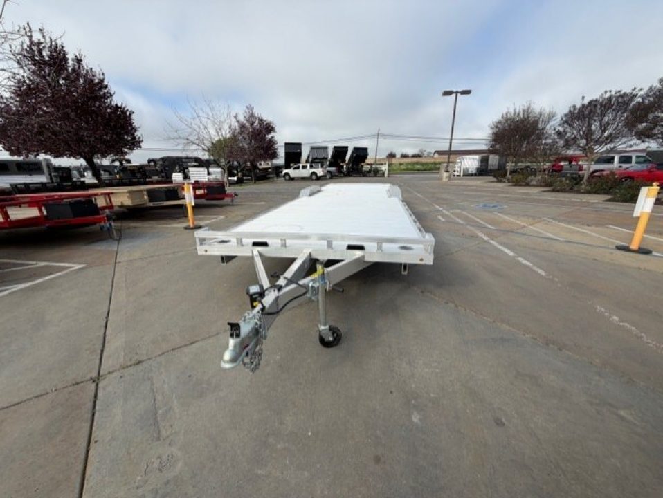 New 2027 Aluma WB28H-TA-EL-DOF-R-RR 8FT X 28FT 9990 GVW Utility Trailer