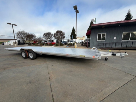 New 2027 Aluma WB28H-TA-EL-DOF-R-RR 8FT X 28FT 9990 GVW Utility Trailer