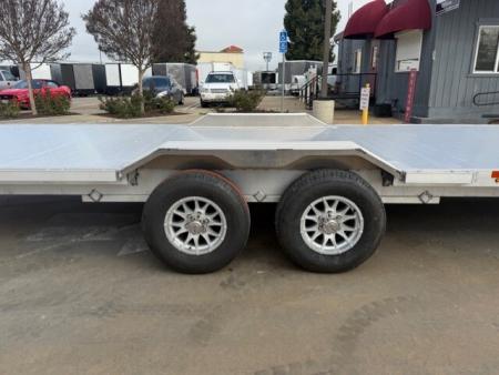 New 2027 Aluma WB28H-TA-EL-DOF-R-RR 8FT X 28FT 9990 GVW Utility Trailer