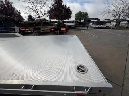 New 2027 Aluma WB28H-TA-EL-DOF-R-RR 8FT X 28FT 9990 GVW Utility Trailer