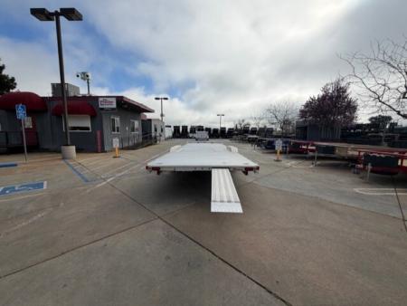 New 2027 Aluma WB28H-TA-EL-DOF-R-RR 8FT X 28FT 9990 GVW Utility Trailer