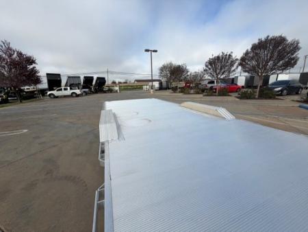 New 2027 Aluma WB28H-TA-EL-DOF-R-RR 8FT X 28FT 9990 GVW Utility Trailer