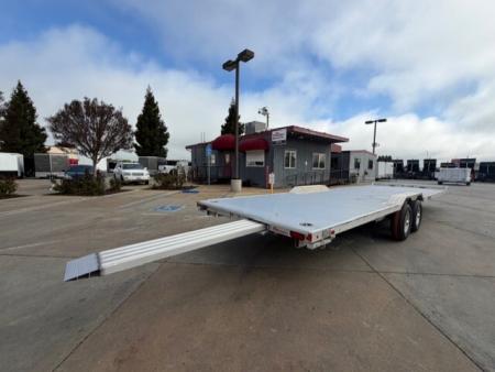 New 2027 Aluma WB28H-TA-EL-DOF-R-RR 8FT X 28FT 9990 GVW Utility Trailer