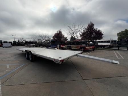 New 2027 Aluma WB28H-TA-EL-DOF-R-RR 8FT X 28FT 9990 GVW Utility Trailer