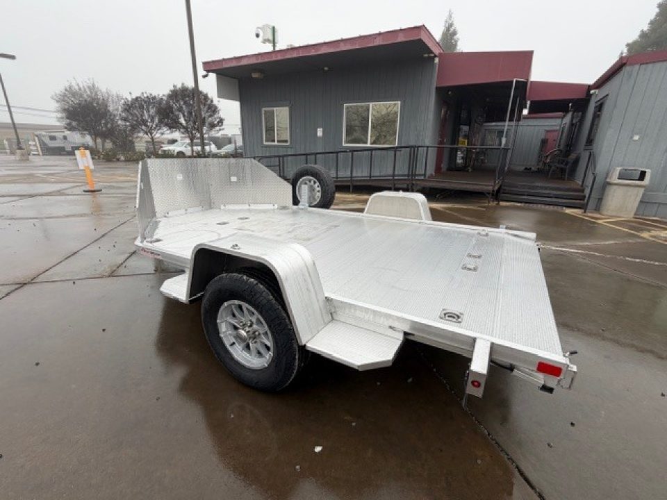New 2027 Aluma MC210S-R-RTD 6.5FT X 10FT 2990 GVW Motorcycle Trailer