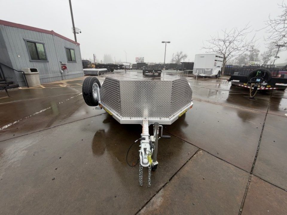 New 2027 Aluma MC210S-R-RTD 6.5FT X 10FT 2990 GVW Motorcycle Trailer