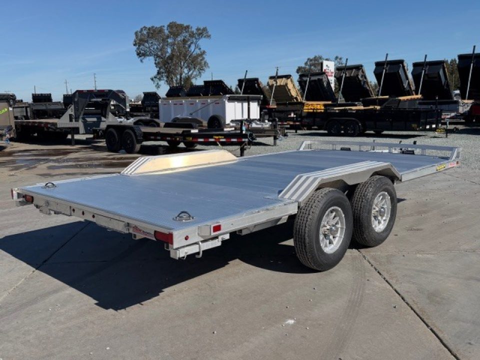 New 2027 Aluma WB16H-TA-EL-DOF-R-RR 8FT X 16FT 9990 GVW Utility Trailer