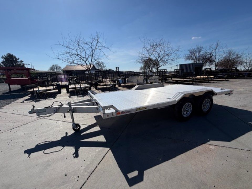 New 2027 Aluma WB16H-TA-EL-DOF-R-RR 8FT X 16FT 9990 GVW Utility Trailer