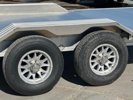 New 2027 Aluma WB16H-TA-EL-DOF-R-RR 8FT X 16FT 9990 GVW Utility Trailer