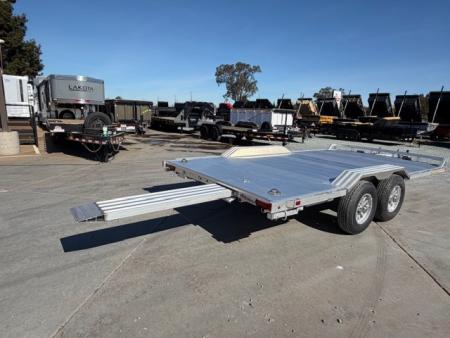 New 2027 Aluma WB16H-TA-EL-DOF-R-RR 8FT X 16FT 9990 GVW Utility Trailer