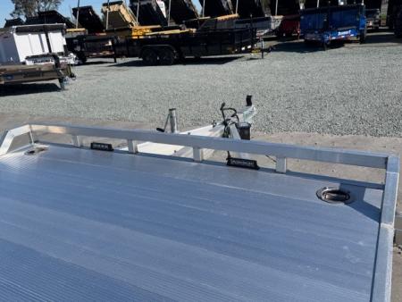 New 2027 Aluma WB16H-TA-EL-DOF-R-RR 8FT X 16FT 9990 GVW Utility Trailer