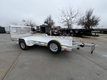 New 2027 Aluma 8015-S-EL-TG 7FT X 15FT Utility Trailer
