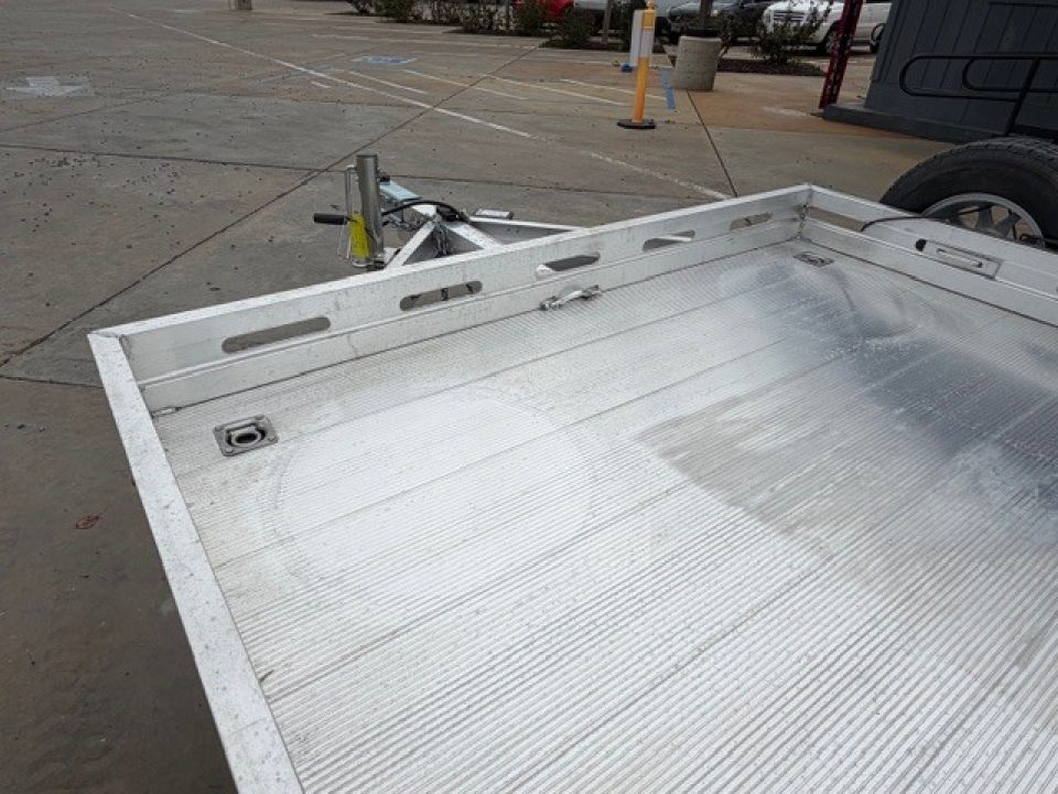 New 2027 Aluma 8014TA-EL-R-BT-RTD 7FT X 14FT 8.5K GVW Equipment Trailer