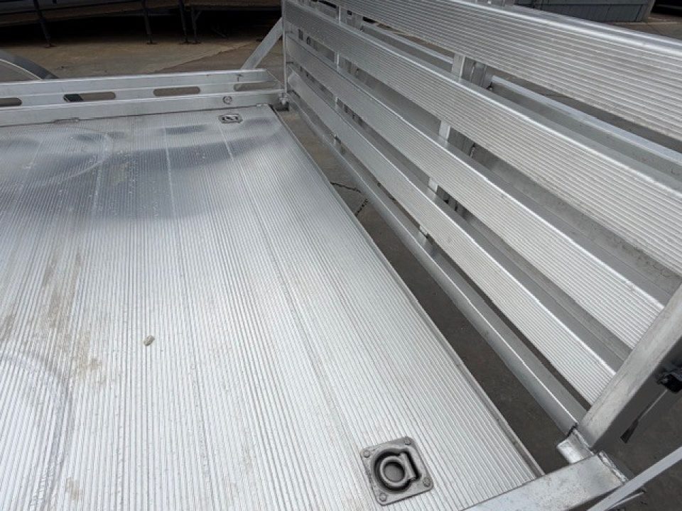 New 2027 Aluma 8014TA-EL-R-BT-RTD 7FT X 14FT 8.5K GVW Equipment Trailer