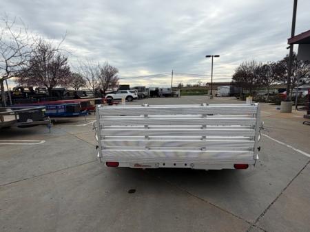 New 2027 Aluma 8014TA-EL-R-BT-RTD 7FT X 14FT 8.5K GVW Equipment Trailer
