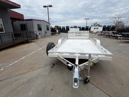 New 2027 Aluma 8014TA-EL-R-BT-RTD 7FT X 14FT 8.5K GVW Equipment Trailer