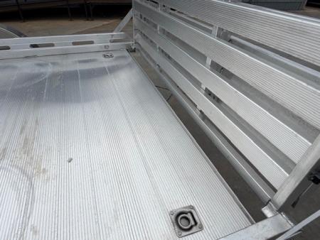 New 2027 Aluma 8014TA-EL-R-BT-RTD 7FT X 14FT 8.5K GVW Equipment Trailer