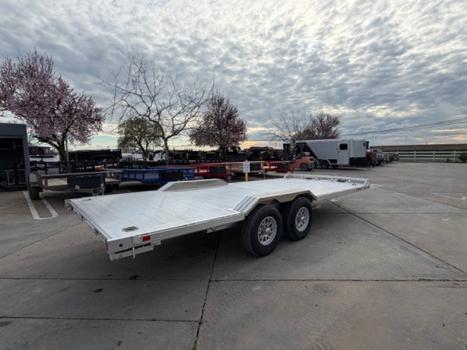 New 2027 Aluma WB20H-TA-EL-DOF-R-RR 8.5FT X 20FT 9990 GVW Equipment Trailer