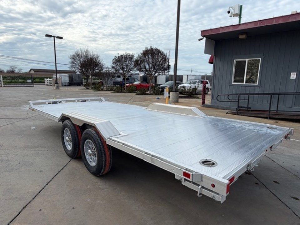 New 2027 Aluma WB20H-TA-EL-DOF-R-RR 8.5FT X 20FT 9990 GVW Equipment Trailer