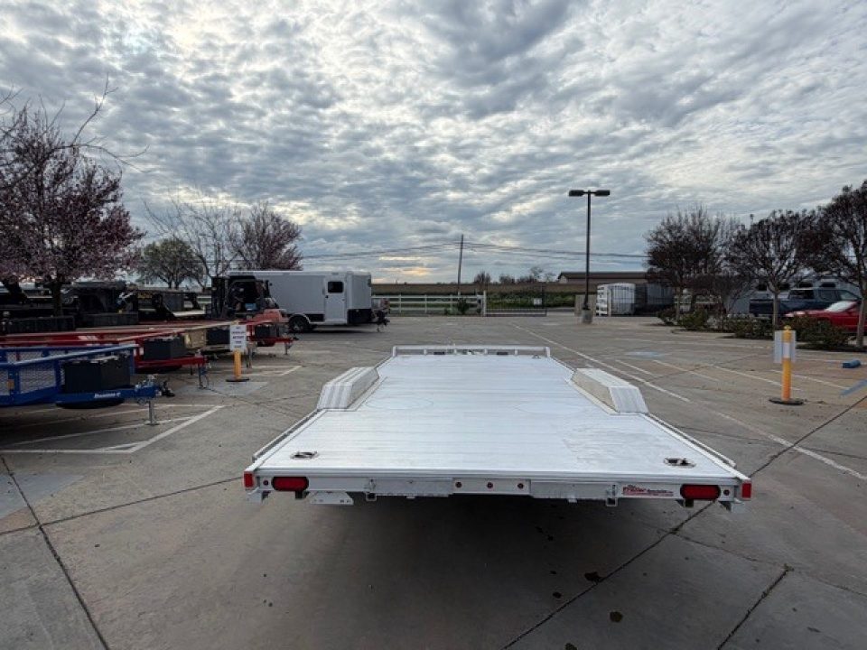 New 2027 Aluma WB20H-TA-EL-DOF-R-RR 8.5FT X 20FT 9990 GVW Equipment Trailer