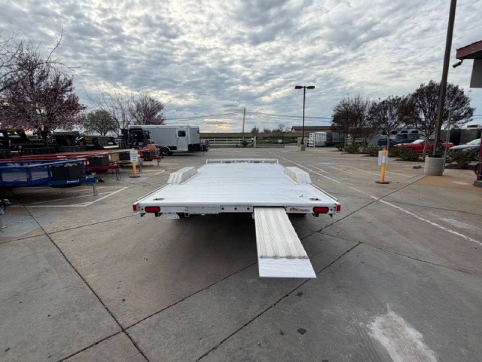 New 2027 Aluma WB20H-TA-EL-DOF-R-RR 8.5FT X 20FT 9990 GVW Equipment Trailer