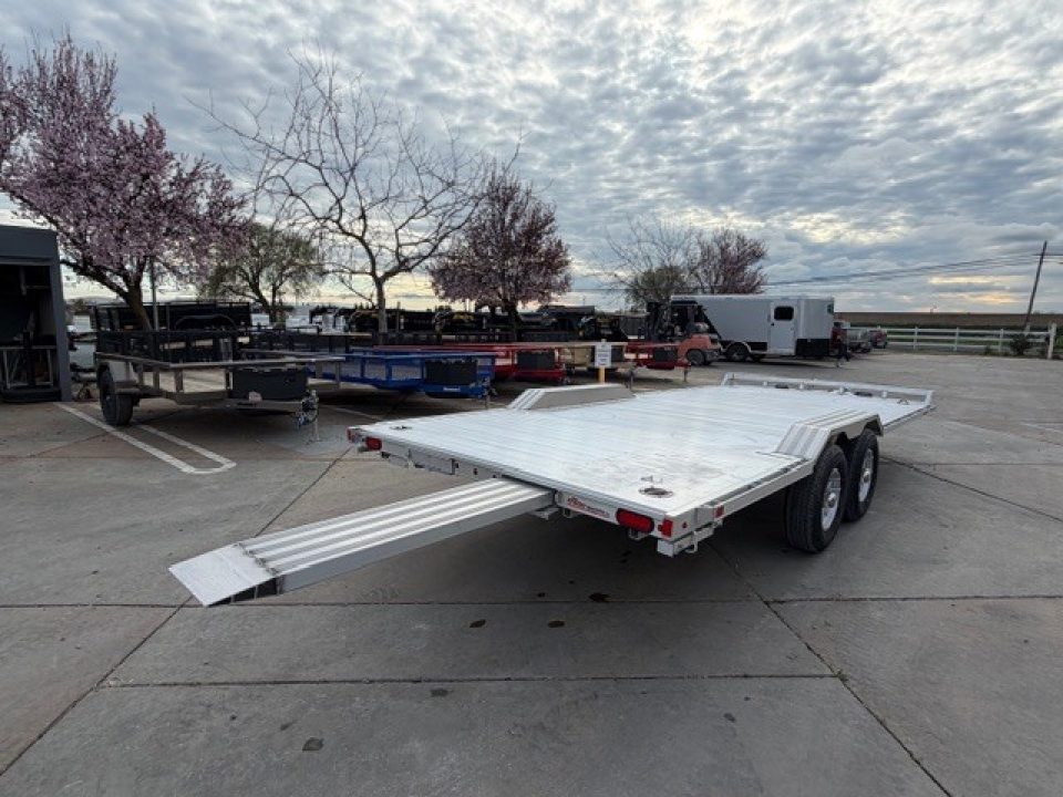 New 2027 Aluma WB20H-TA-EL-DOF-R-RR 8.5FT X 20FT 9990 GVW Equipment Trailer