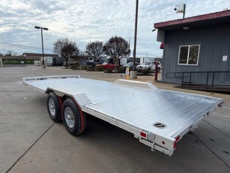 New 2027 Aluma WB20H-TA-EL-DOF-R-RR 8.5FT X 20FT 9990 GVW Equipment Trailer