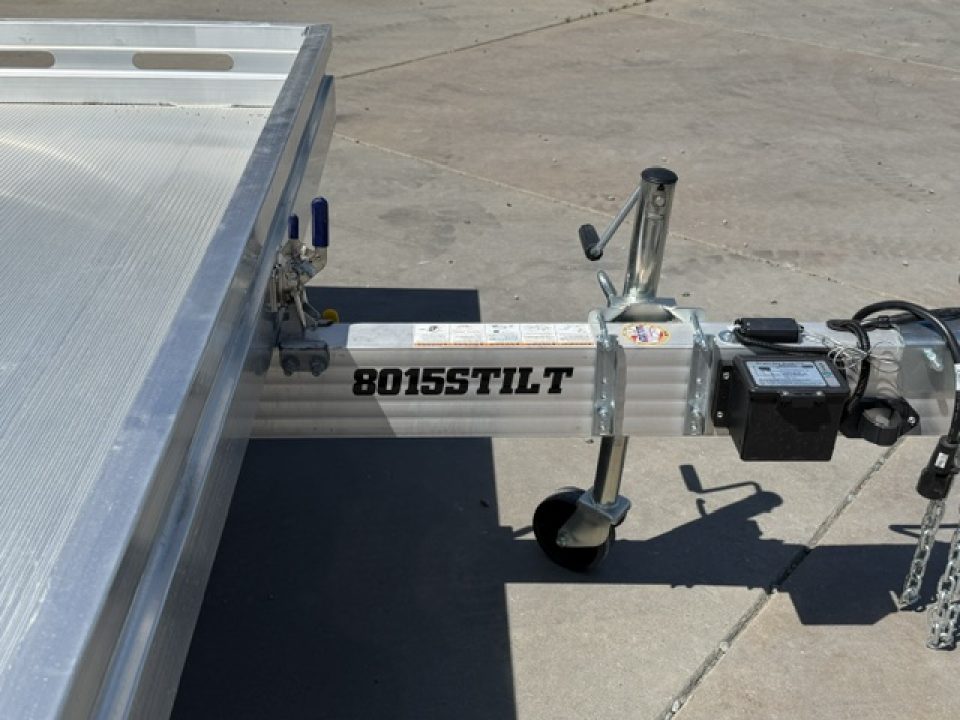 New 2027 Aluma 8015TILT-S-EL 7FT X 15FT 4250 GVW Tilt Trailer