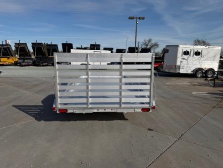New 2027 Aluma 8016TA-EL-R-TG-RTD 6.5FT X 16FT 8.5K GVW Equipment Trailer