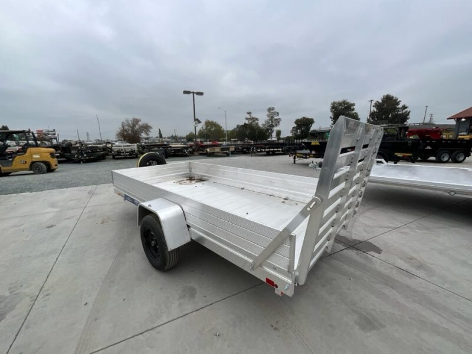 New 2025 Aluma 6812H-ESA-S-TG 5.5FT X 12FT 2990 GVW Utility Trailer