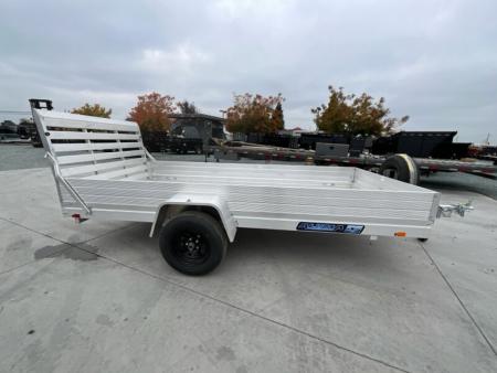 New 2025 Aluma 6812H-ESA-S-TG 5.5FT X 12FT SA Utility Trailer