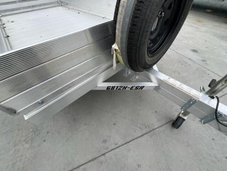 New 2025 Aluma 6812H-ESA-S-TG 5.5FT X 12FT 2990 GVW Utility Trailer