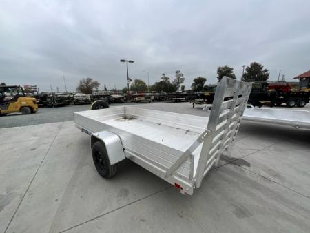 New 2025 Aluma 6812H-ESA-S-TG 5.5FT X 12FT 2990 GVW Utility Trailer