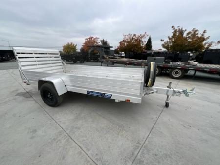 New 2025 Aluma 6812H-ESA-S-TG 5.5FT X 12FT 2990 GVW Utility Trailer