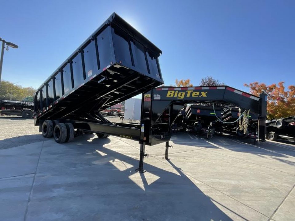 New 2025 Big Tex Trailers 25DU-20-8SIR 7.5FT X 20FT 25K GVW TA-D Dump Trailer