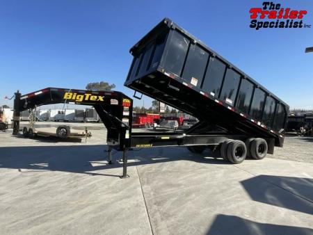 New 2025 Big Tex Trailers 25DU-20-8SIR 7.5FT X 20FT 25K GVW TA-D Dump Trailer