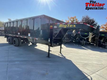 New 2025 Big Tex Trailers 25DU-20-8SIR 7.5FT X 20FT 25K GVW TA-D Dump Trailer