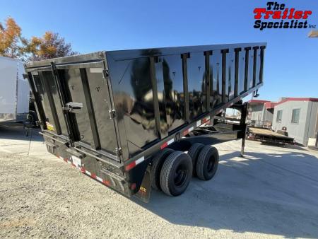 New 2025 Big Tex Trailers 25DU-20-8SIR 7.5FT X 20FT 25K GVW TA-D Dump Trailer